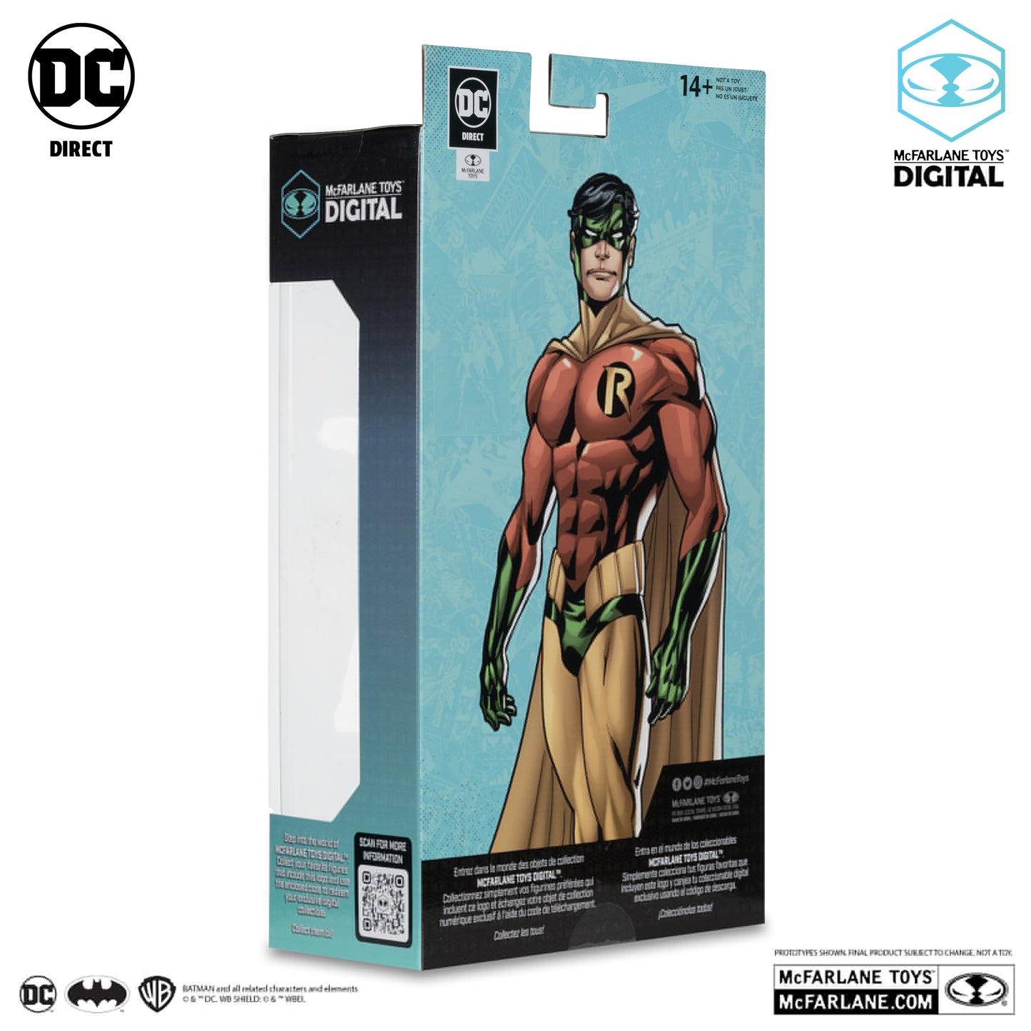Robin of Earth-2 (Crisis on Infinite Earths) with McFarlane Toys Digital Collectible - 7" Scale Action Figure Scale