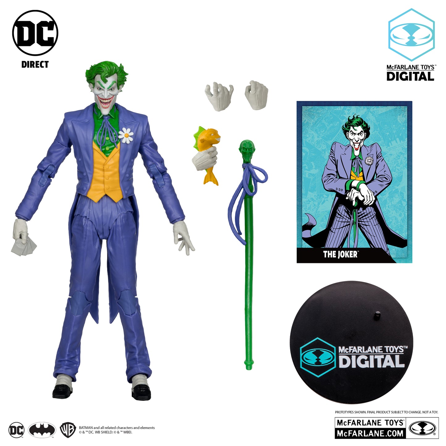 The Joker (DC: The SIlver Age) with McFarlane Toys Digital Collectible - 7" Scale Action Figure