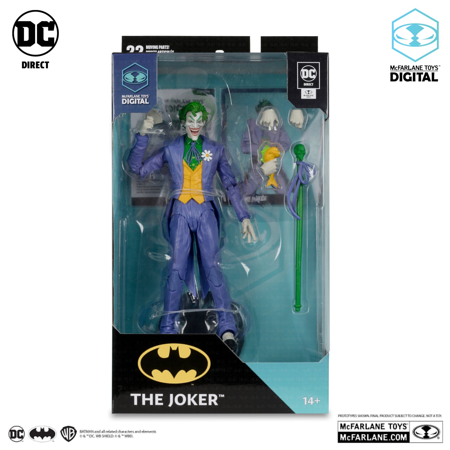 The Joker (DC: The SIlver Age) with McFarlane Toys Digital Collectible - 7" Scale Action Figure