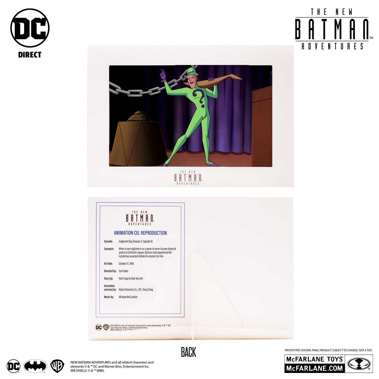 The Riddler (The New Batman Adventures) 6" Scale McFarlane Action Figure