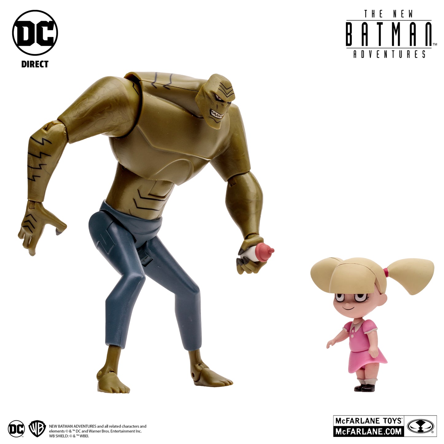 Killer Croc and Baby Doll (The New Batman Adventures) 6" Scale McFarlane Action Figure DC