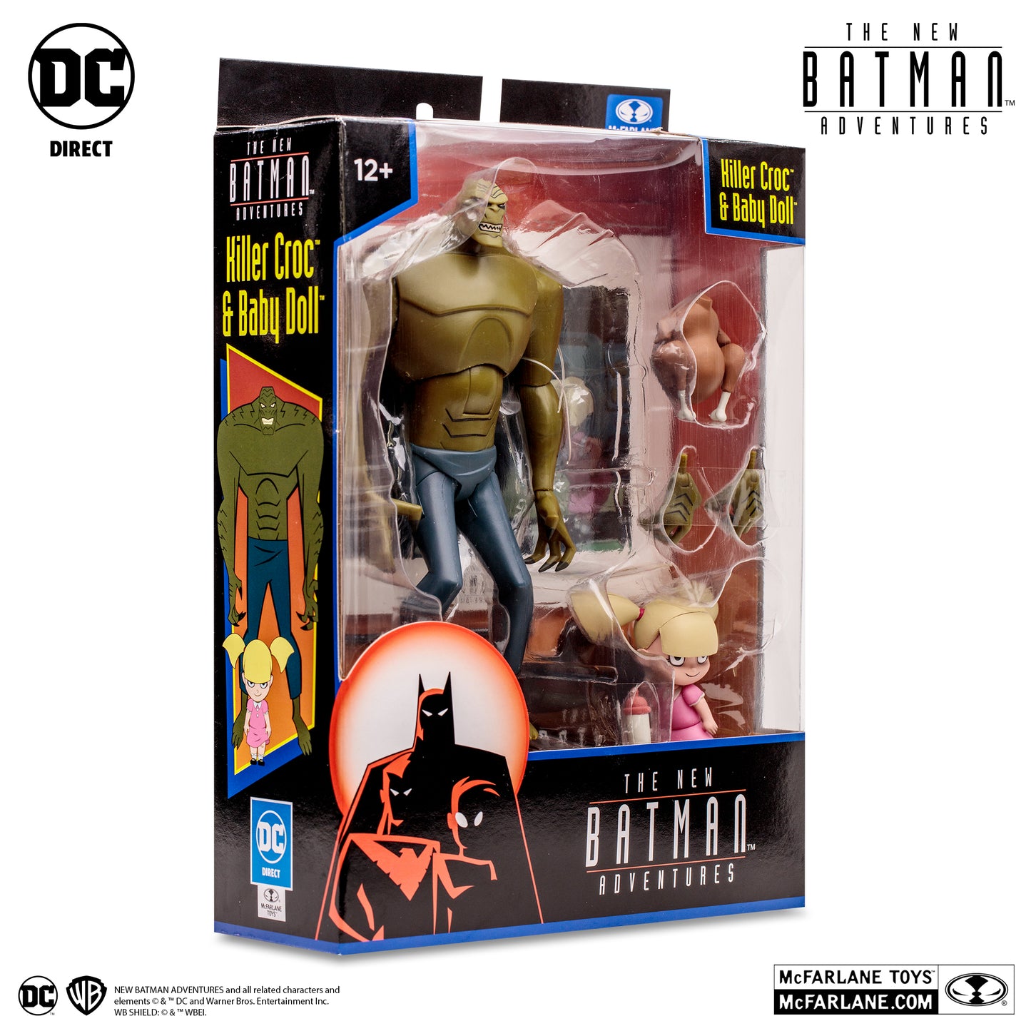 Killer Croc and Baby Doll (The New Batman Adventures) 6" Scale McFarlane Action Figure DC