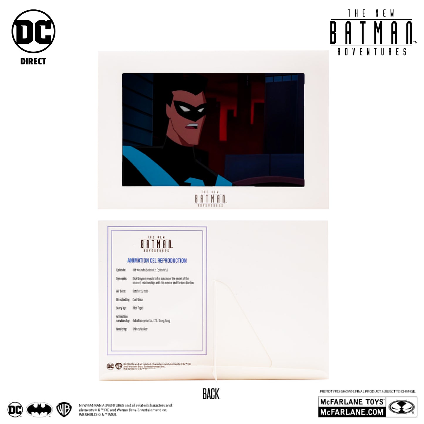 Nightwing (The New Batman Adventures) 6" Scale McFarlane Action Figure DC