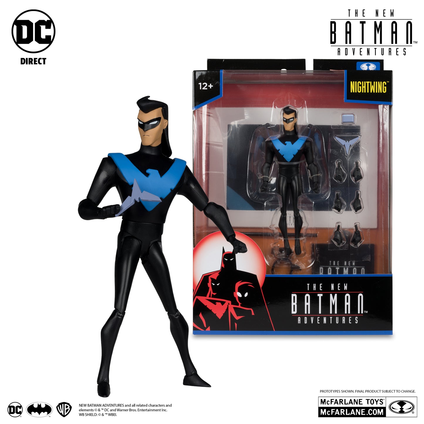 Nightwing (The New Batman Adventures) 6" Scale McFarlane Action Figure DC