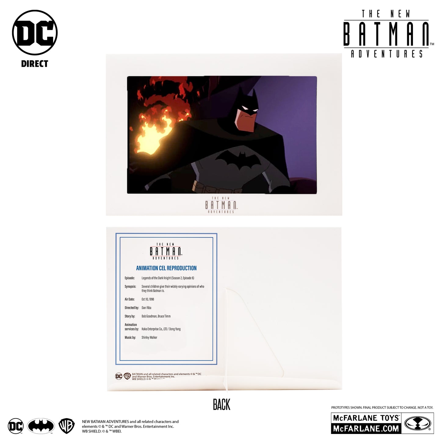 Batman (The New Batman Adventures) (Blue/Grey) 6" Scale McFarlane Action Figure