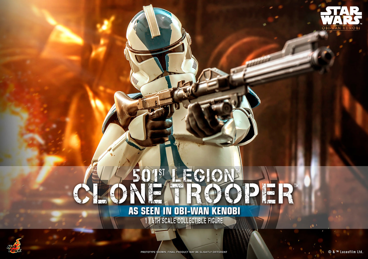 Hot Toys 1:6 - 501st Legion Clone Trooper - TMS092 - Star Wars