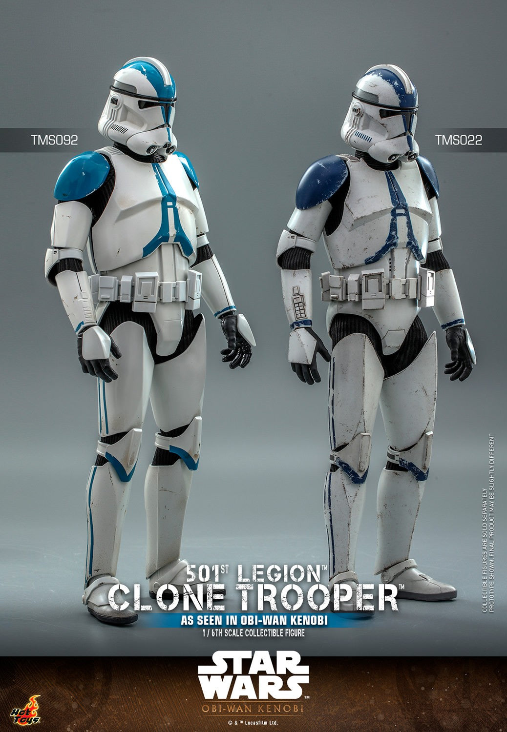 Hot Toys 1:6 - 501st Legion Clone Trooper - TMS092 - Star Wars