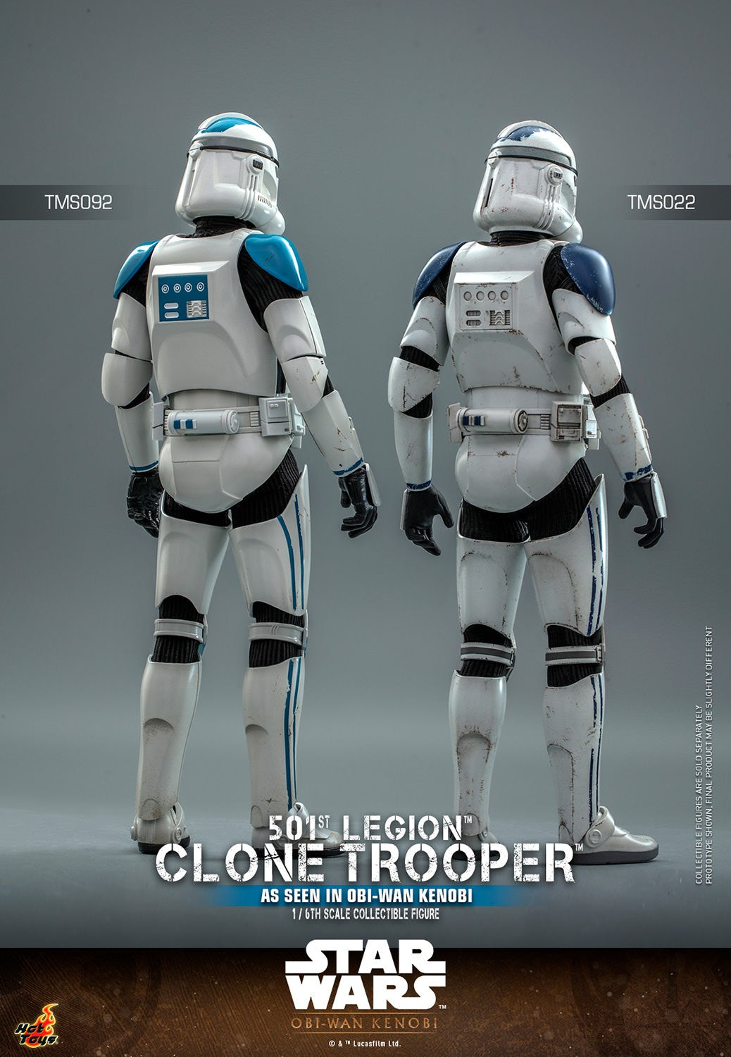Hot Toys 1:6 - 501st Legion Clone Trooper - TMS092 - Star Wars