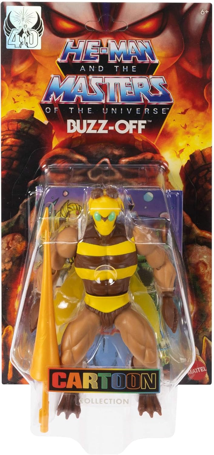 Masters Of The Universe Buzz Off Origins (Cartoon Collection) 5.5-Inch Action Figure Mattel