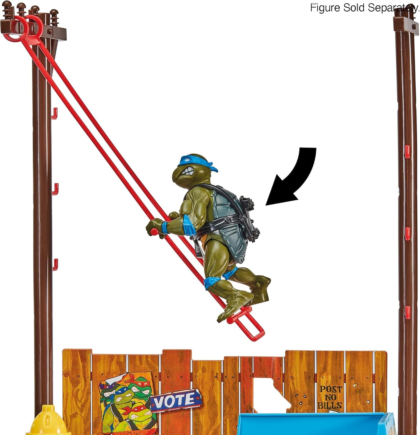 Teenage Mutant Ninja Turtles - Sewer Lid Playset - Classic Retro Vintage Style TMNT Release