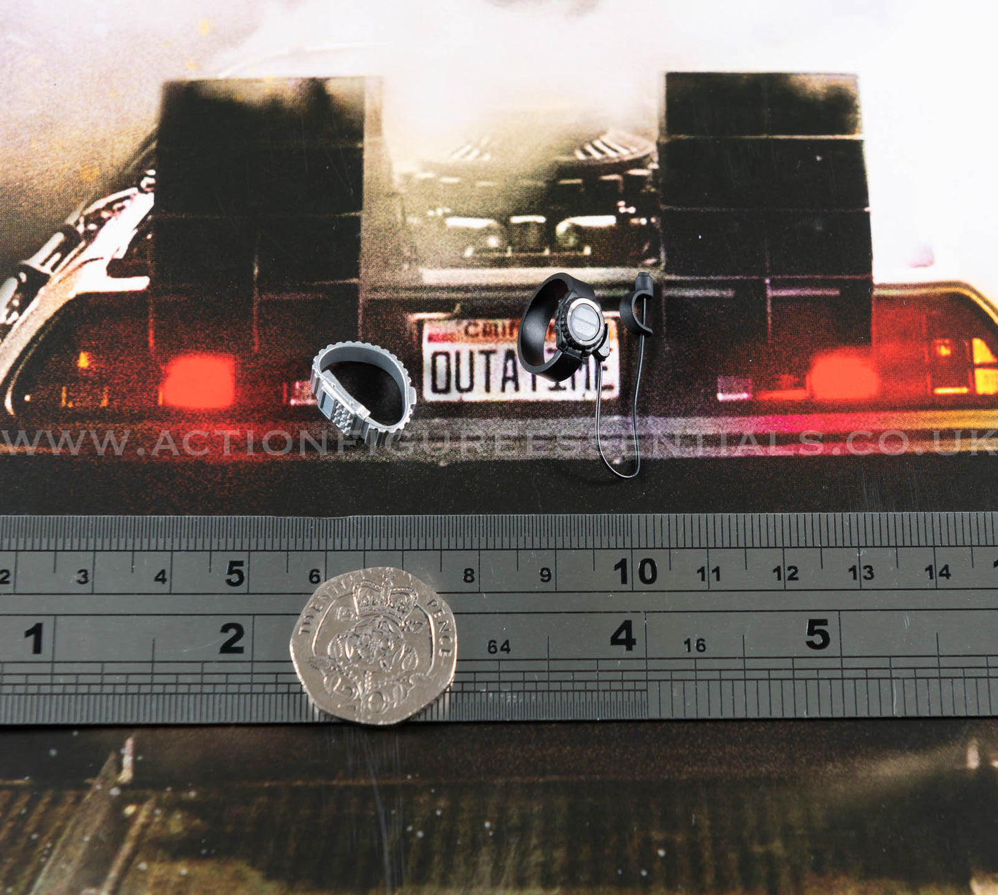 Hot Toys Doc Brown Watch Set MMS610 Deluxe 1/6 Figure Parts