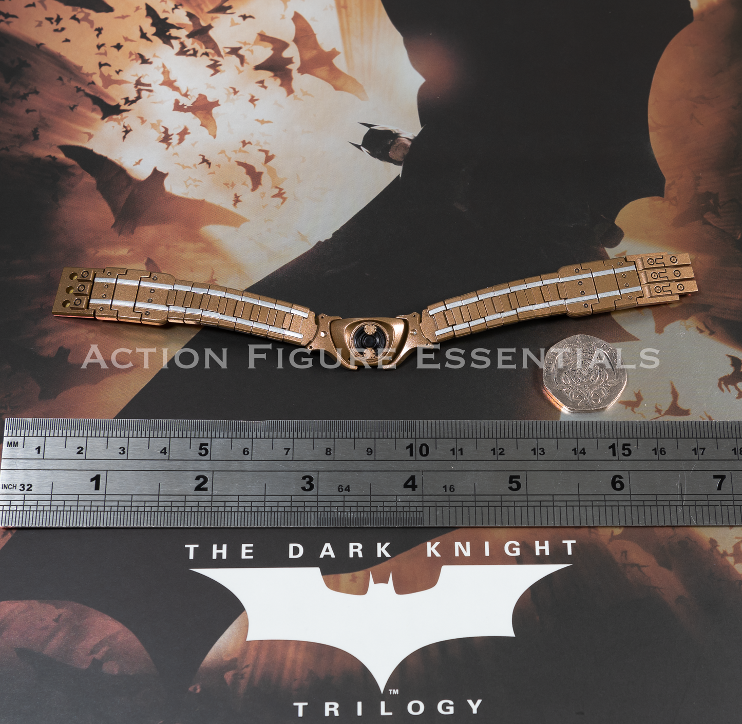 Hot Toys Batman Begins Utility Belt MMS595 1/6 Figure Part Dark Knight