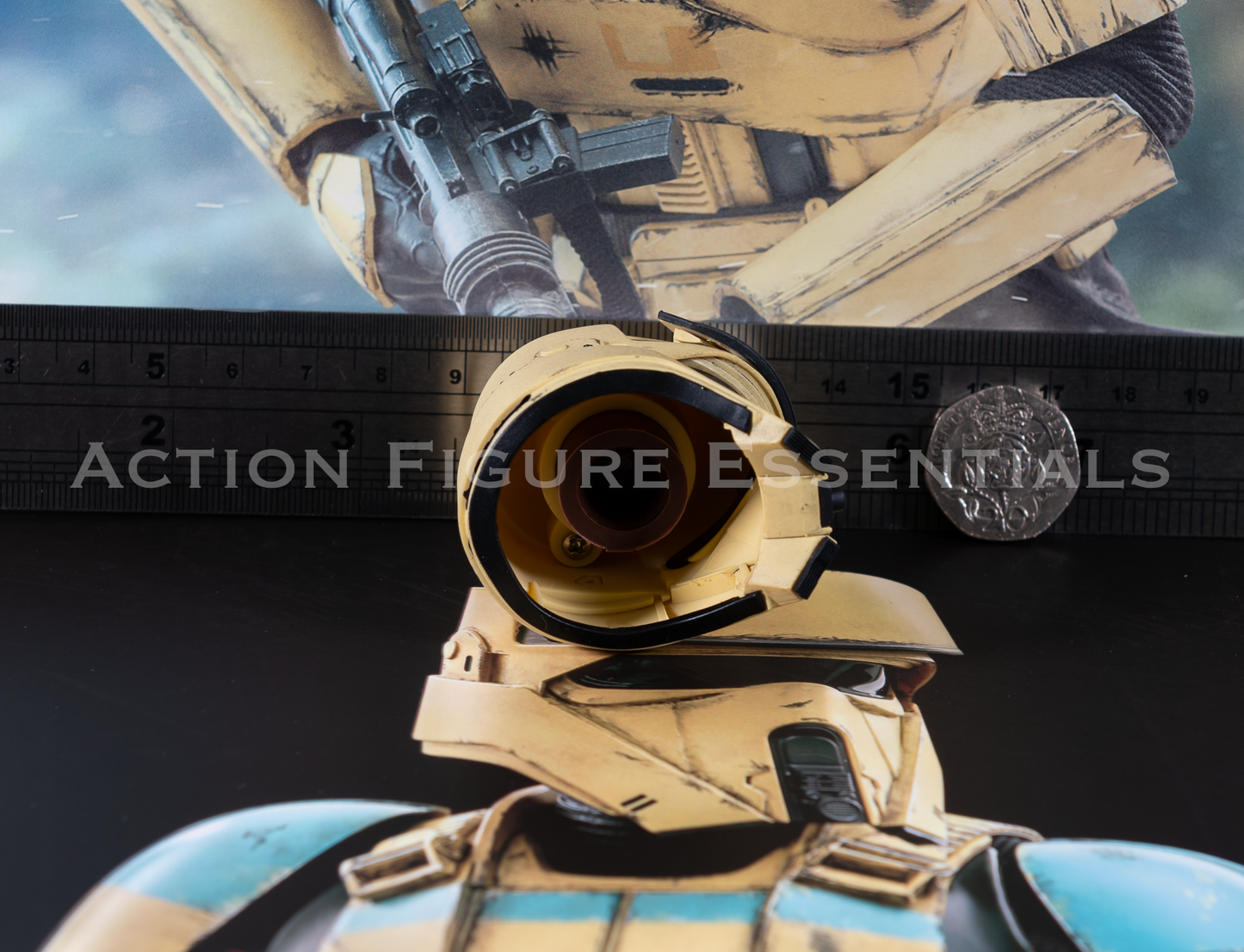 Hot Toys Star Wars Shoretrooper Squad Leader Helmet MMS592 1/6 Part Rogue One