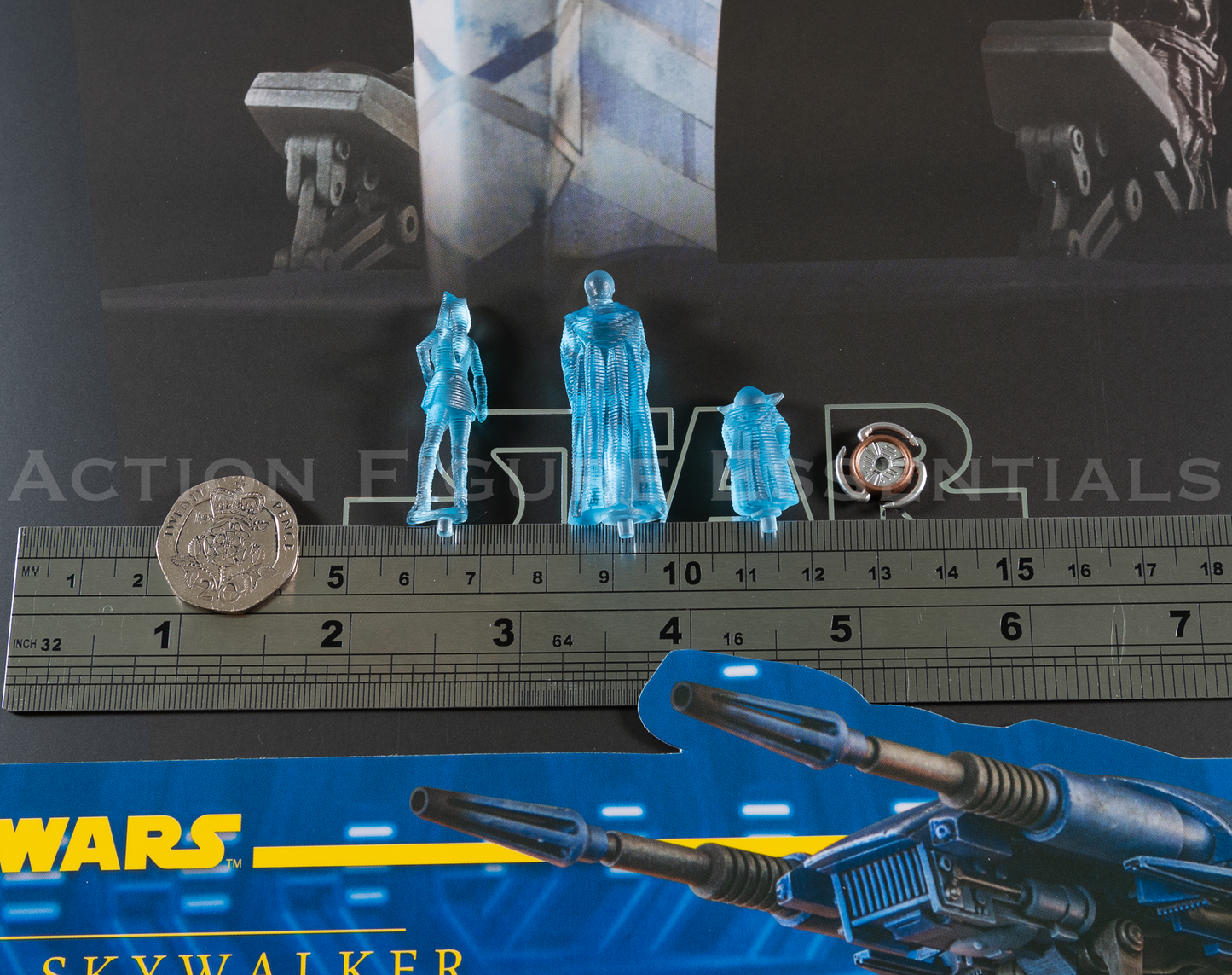 Star Wars Hot Toys Star Wars Anakin Holograms Yoda Ahsoka Obi Wan Holoprojector TMS020 1/6 Scale