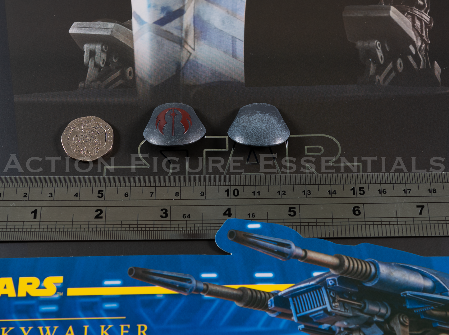 Hot Toys Anakin Skywalker TMS020 Rebel shoulder armour â additional product view 3
