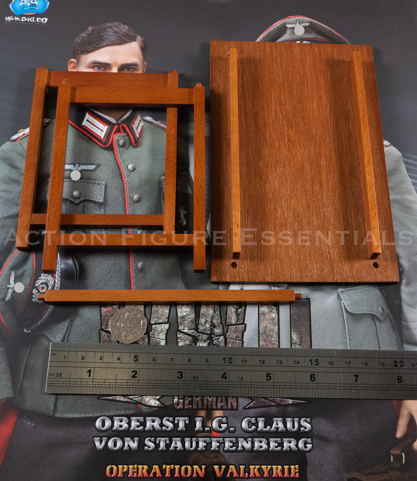 DID Operation Valkyrie WWII German Desk Diorama Hitler 1/6 Claus von Stauffenberg