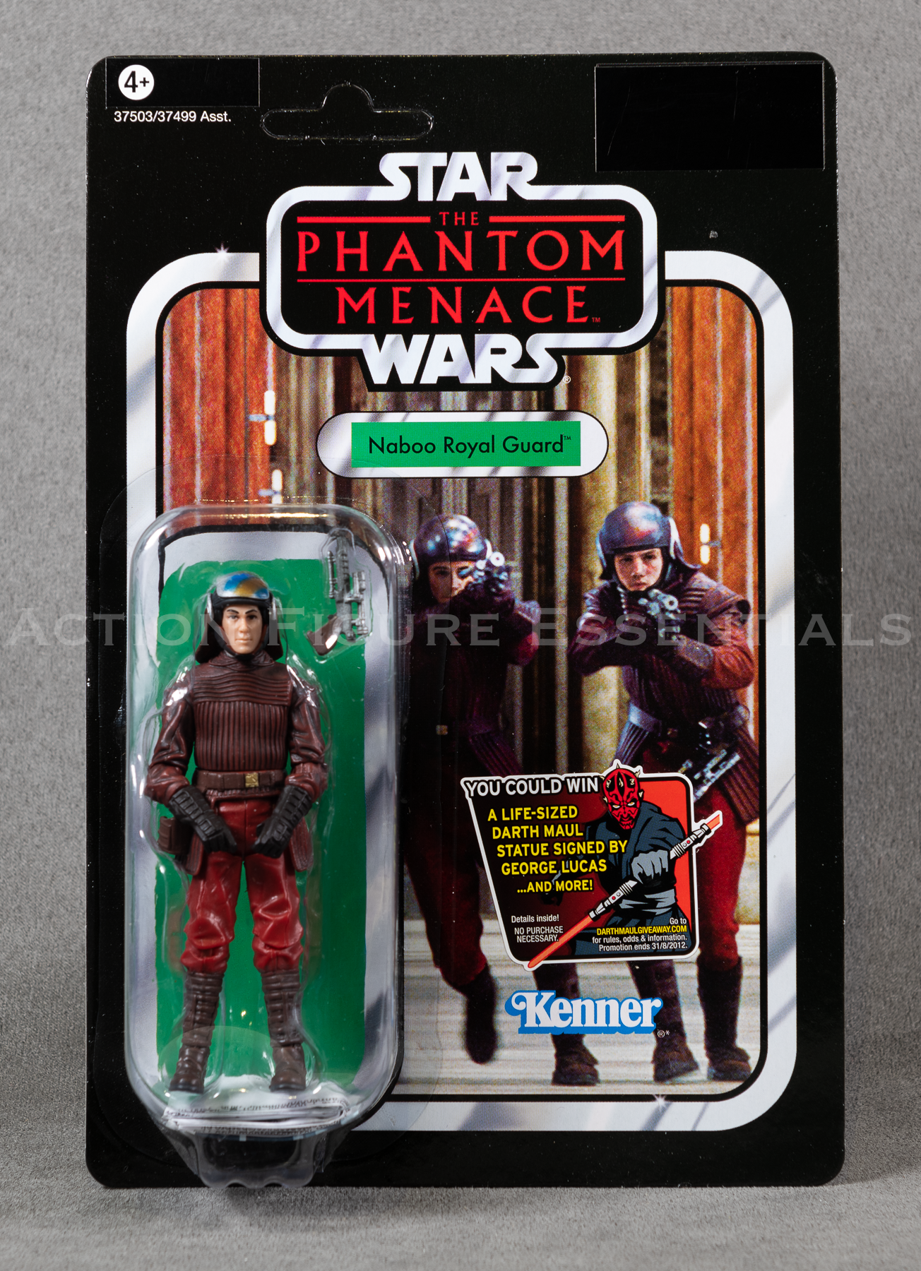 Star Wars: The Vintage Collection - Naboo Royal Guard - 3.75" Action Figure - New Sealed Unpunched Card - MOC