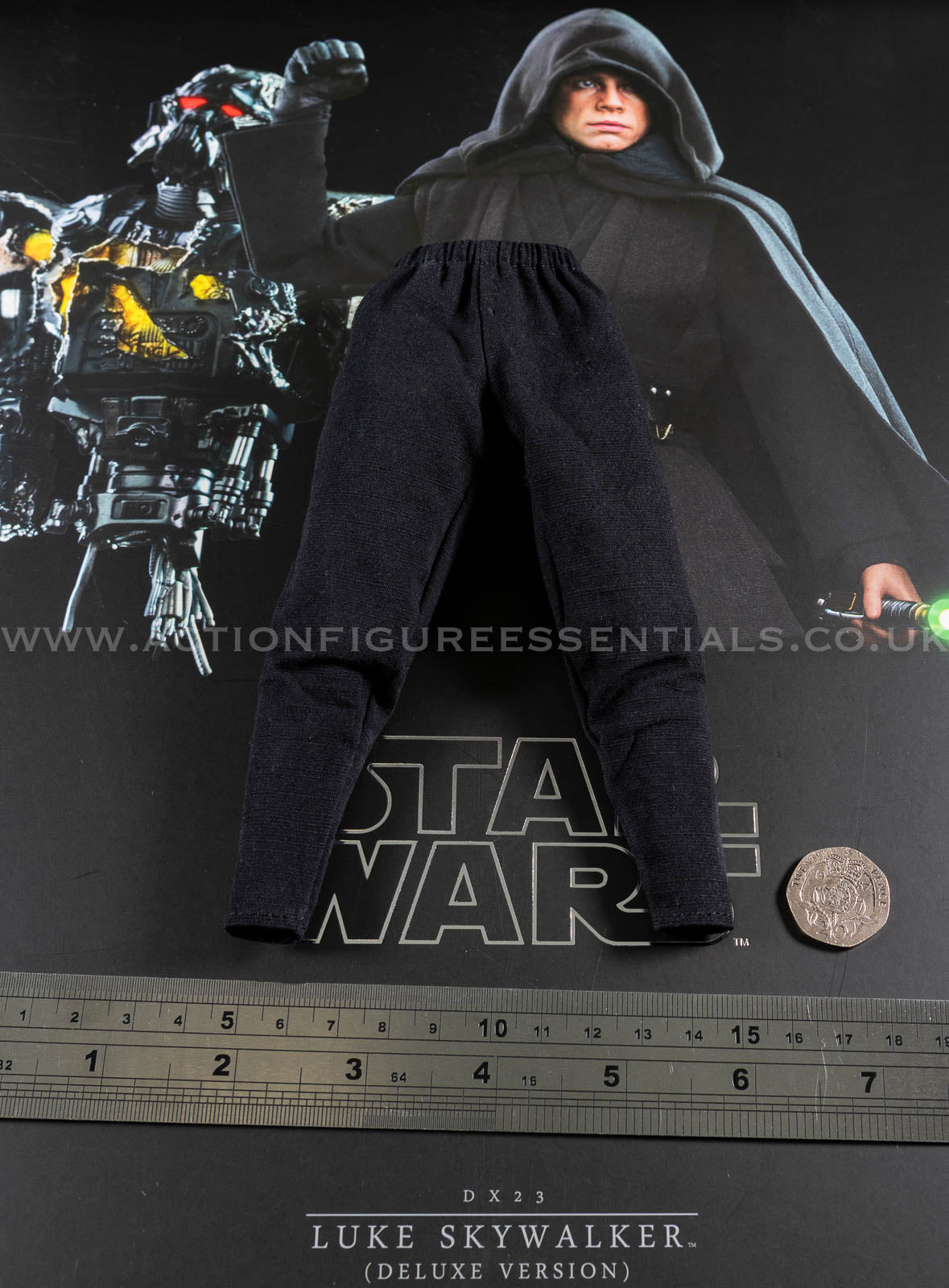 Hot Toys Star Wars Luke Skywalker Jedi Knight Pants / Trousers 1/6 DX23 The Mandalorian