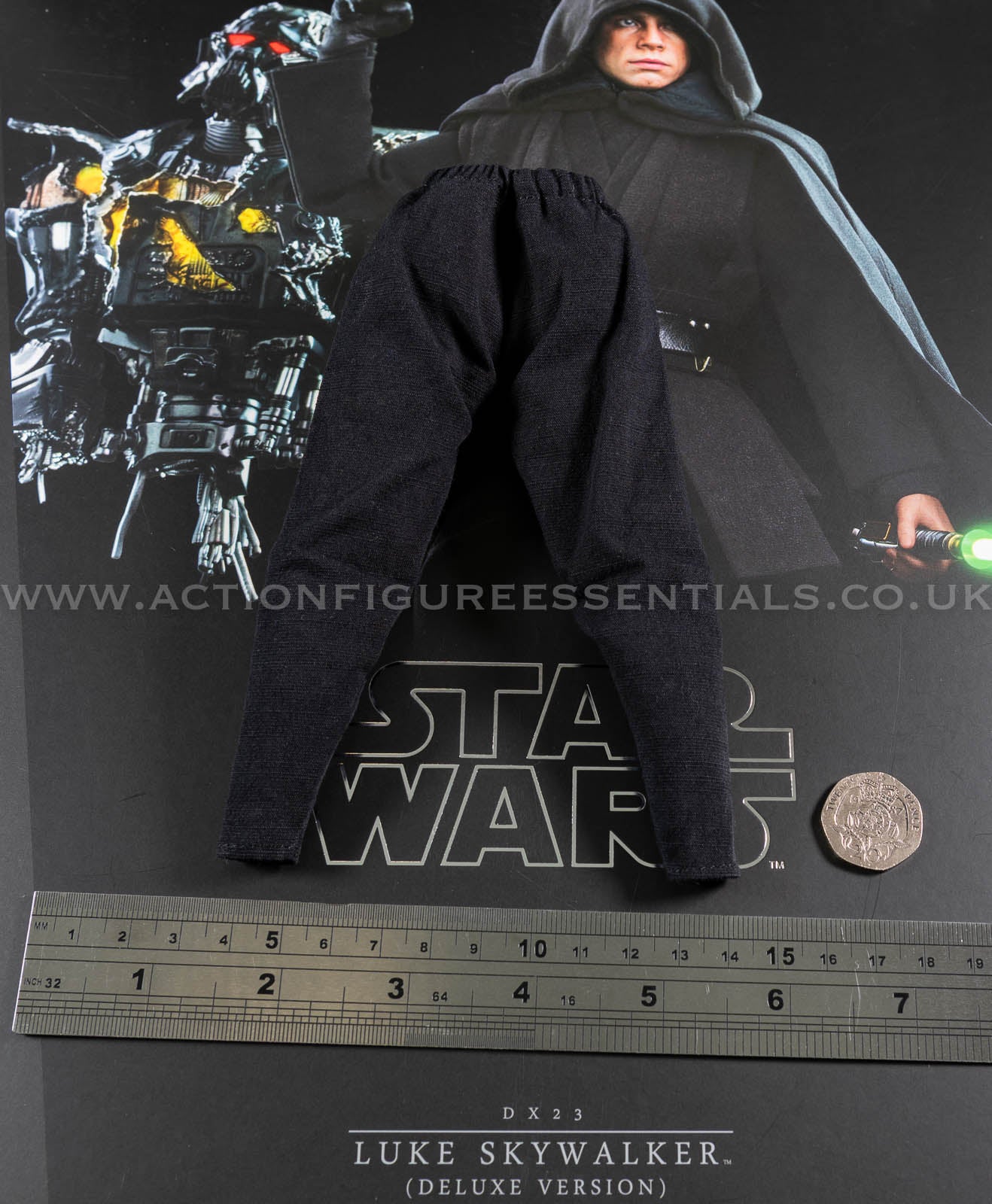 Hot Toys Star Wars Luke Skywalker Jedi Knight Pants / Trousers 1/6 DX23 The Mandalorian