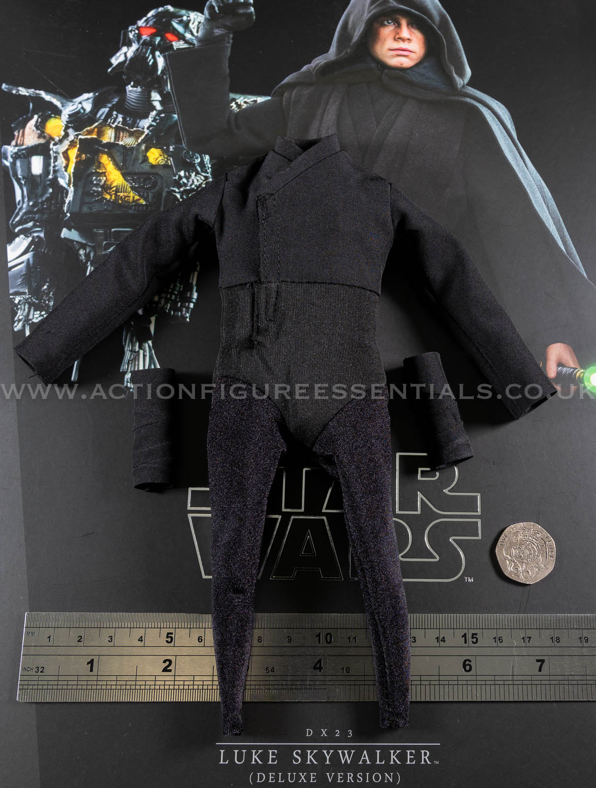 Hot Toys Star Wars Luke Skywalker Jedi Knight Body Suit 1/6 DX23 The Mandalorian