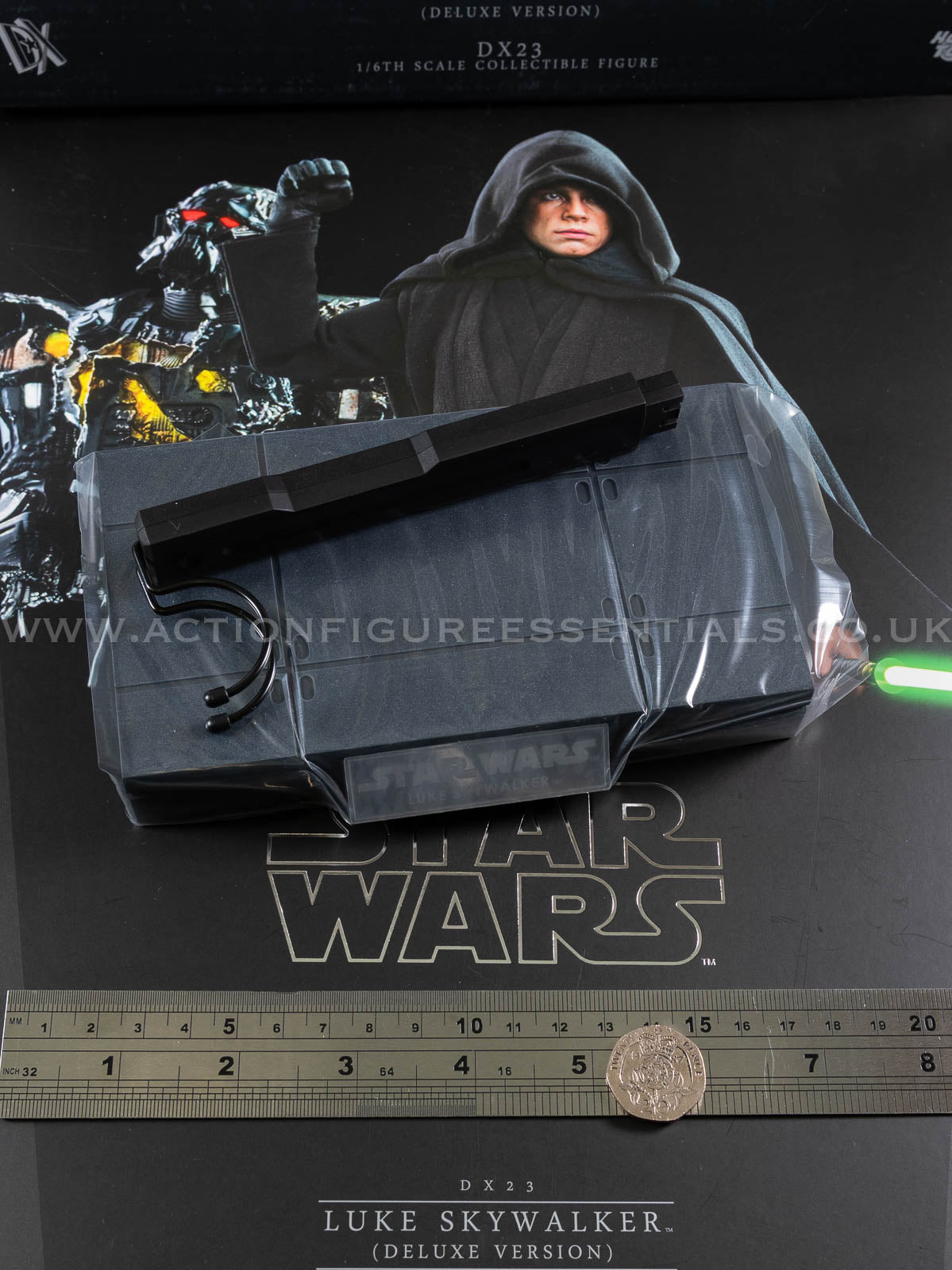 Hot Toys Star Wars Luke Skywalker Display Stand Base 1/6 DX23 The Mandalorian DX22