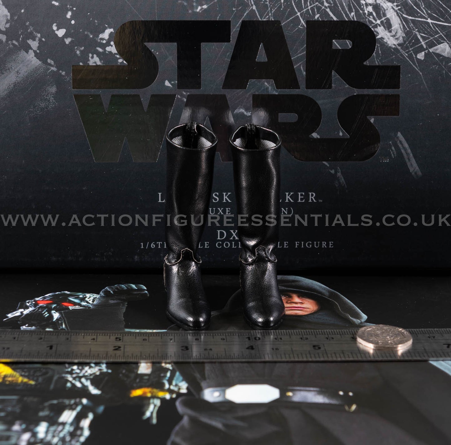 Hot Toys Luke Skywalker Jedi Knight Boots DX23 1/6 Star Wars The Mandalorian DX22