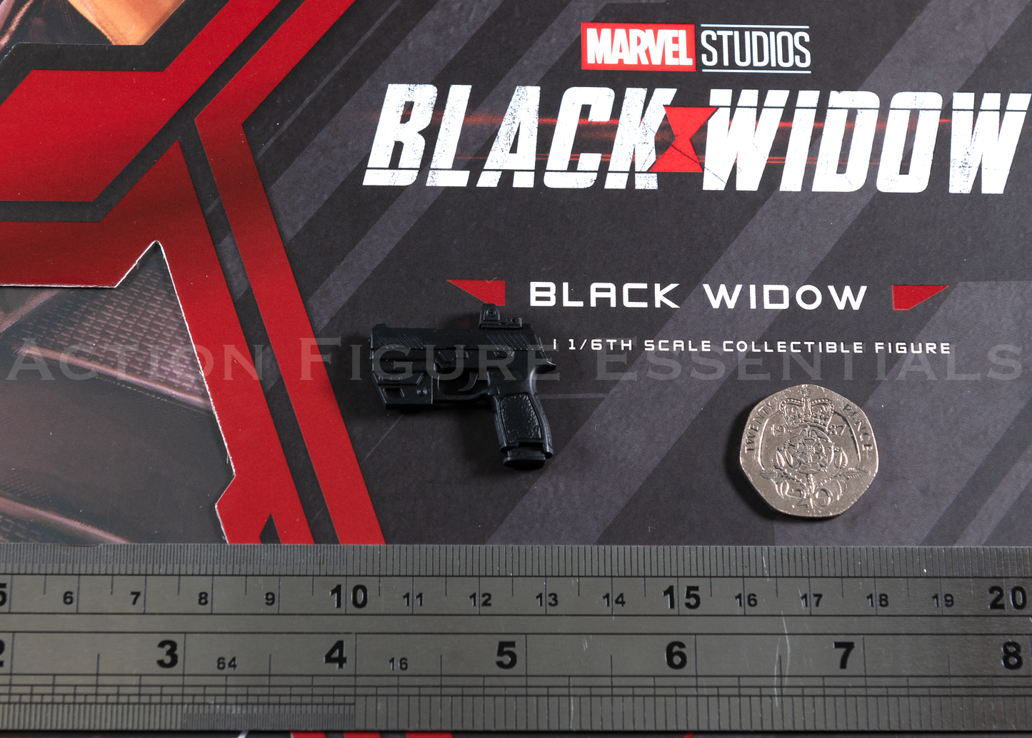 Hot Toys Black Widow x3 Pistols Gun Set 1/6 MMS603 KGB Assassin Figure Parts