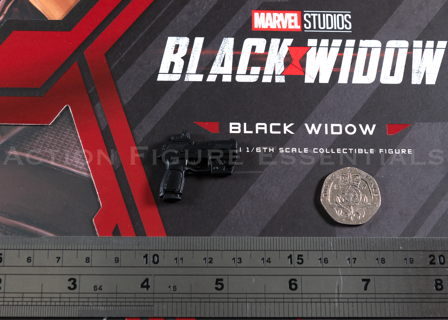 Hot Toys Black Widow x3 Pistols Gun Set 1/6 MMS603 KGB Assassin Figure Parts
