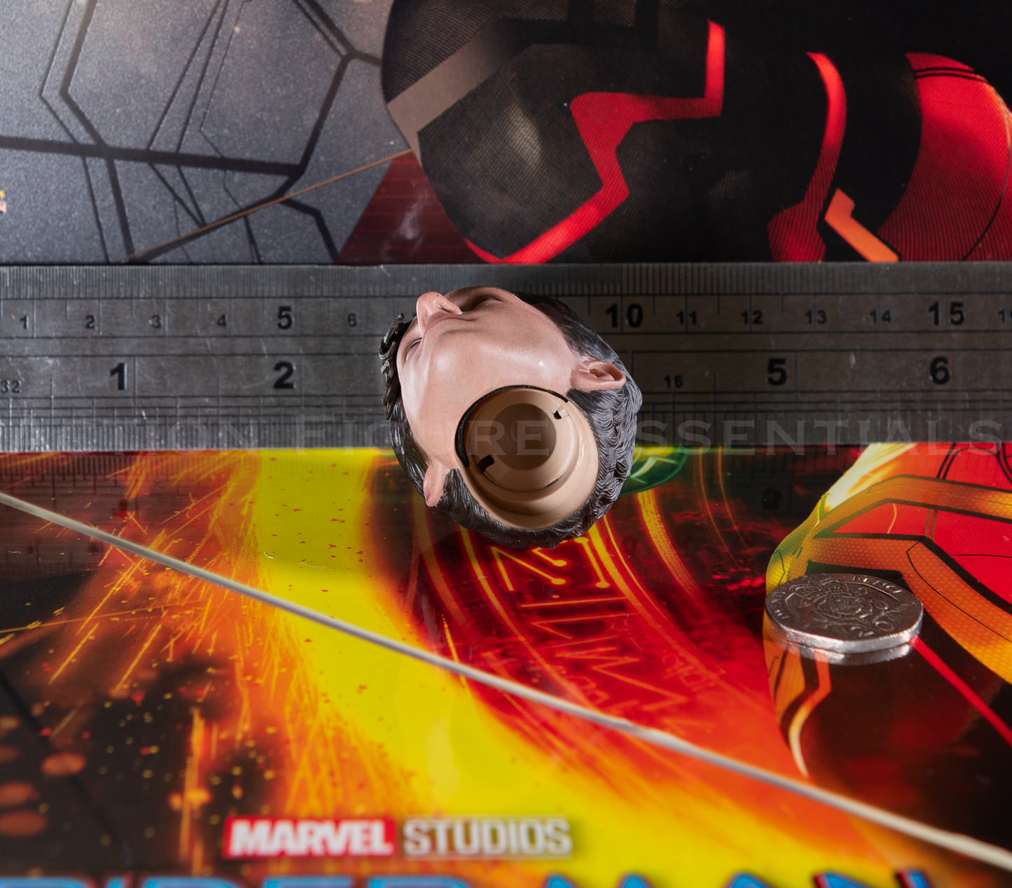 Hot Toys Spiderman Peter Parker Head Sculpt Integrated 1/6 MMS624 No Way Home DX