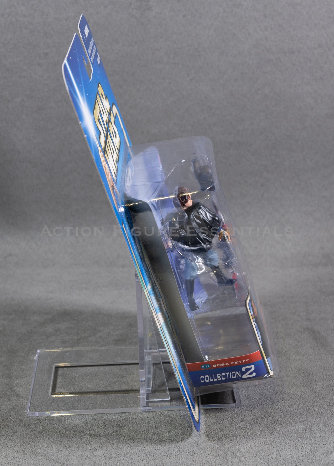 Star Wars: Attack of The Clones - Boba Fett (Kamino Escape) (Card Insert Variation) - 3.75" Action Figure - New Sealed Card - MOC