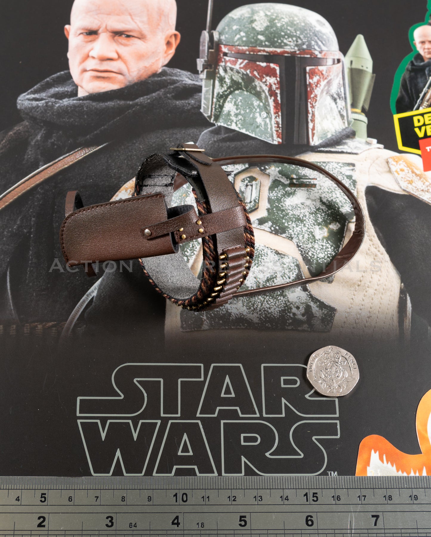 Hot Toys Star Wars Boba Fett Deluxe Ammo Belt Holster Shoulder Set 1/6 Part TMS034 Wild West