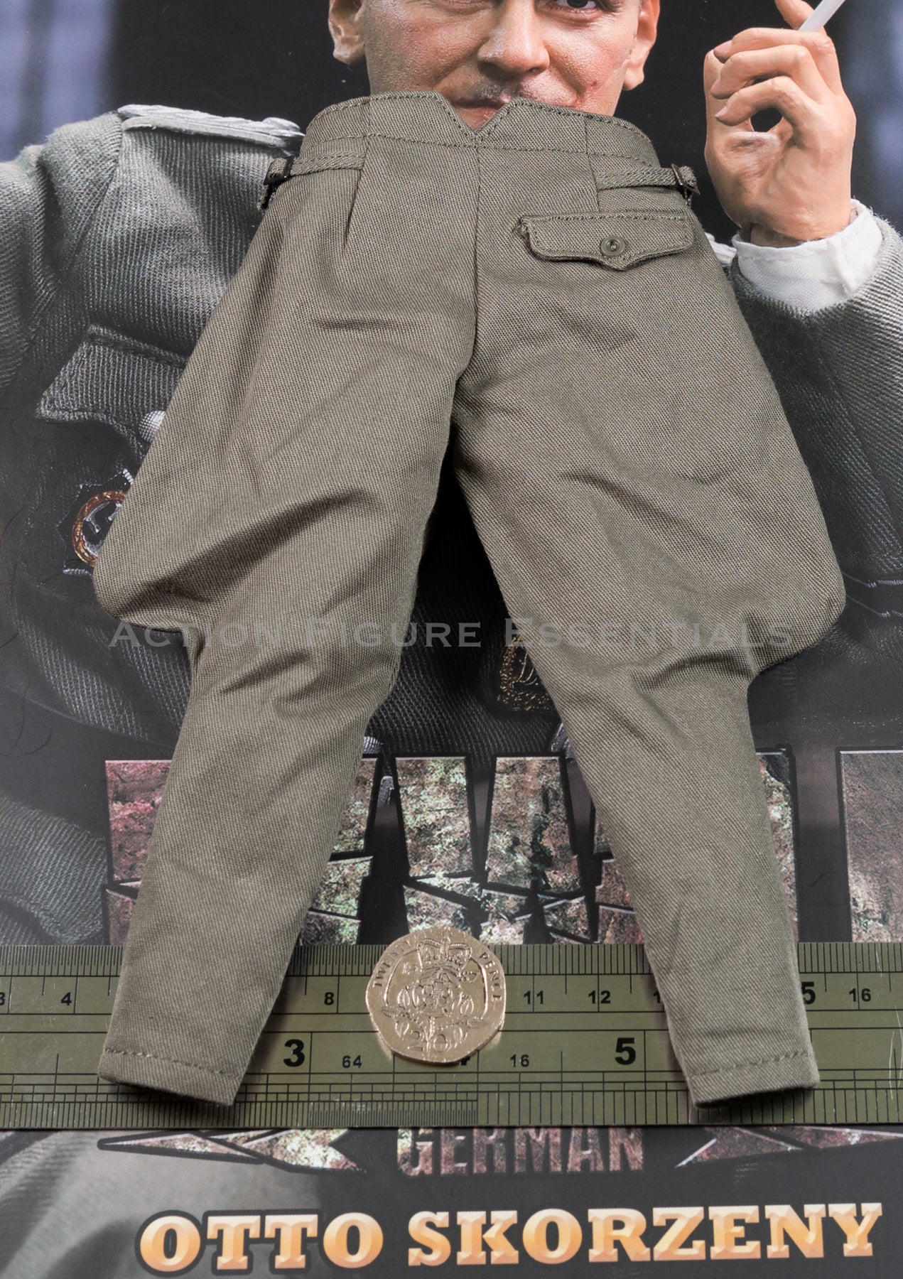 DID WWII German M36 Officer Trousers 1/6 Otto Action Figure Part