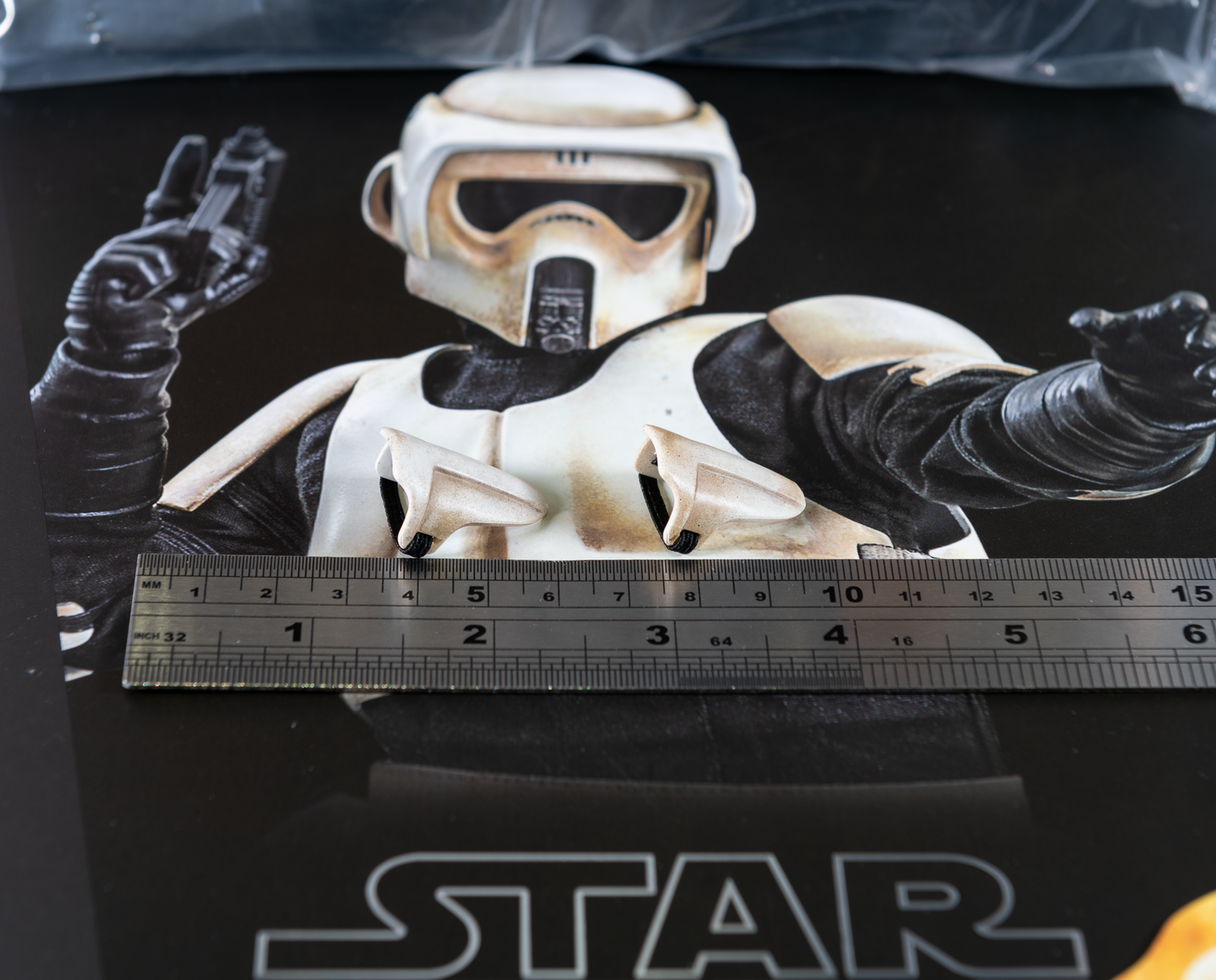 Hot Toys Star Wars Mandalorian Biker Scout Trooper Forearm Armour loose 1/6th scale