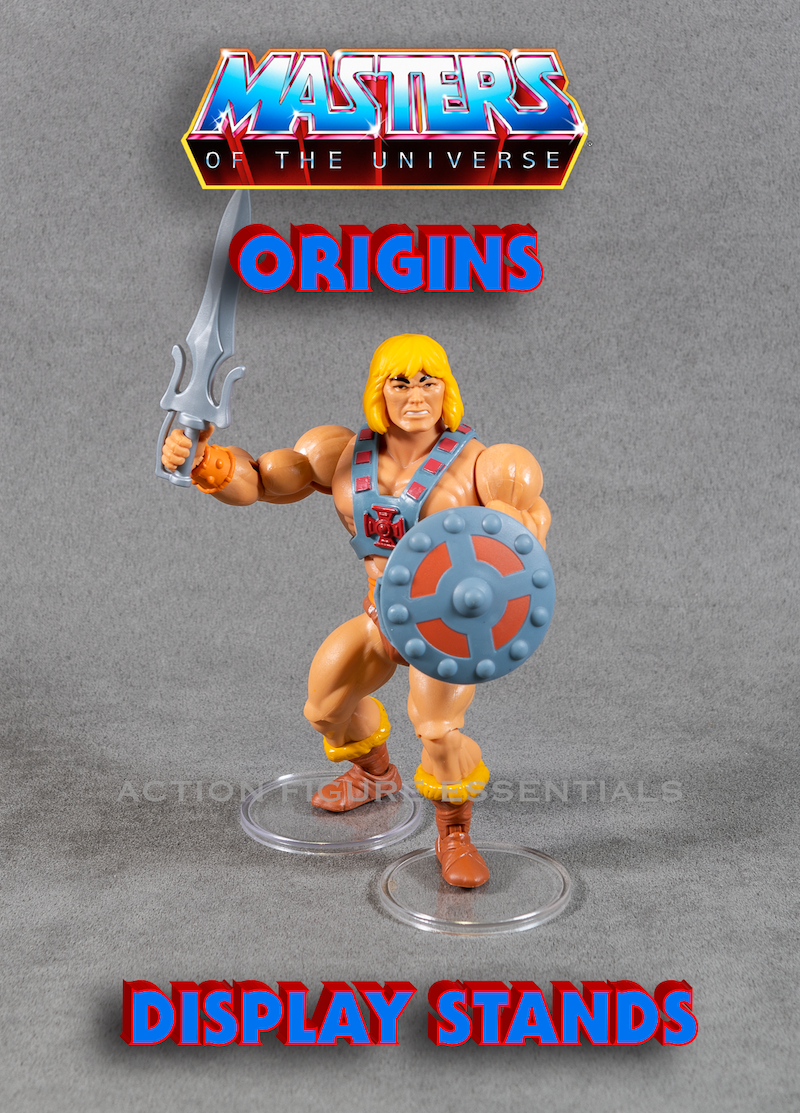 Masters of The Universe - ORIGINS - Action Figure Stands - MOTU - Pro Deluxe -