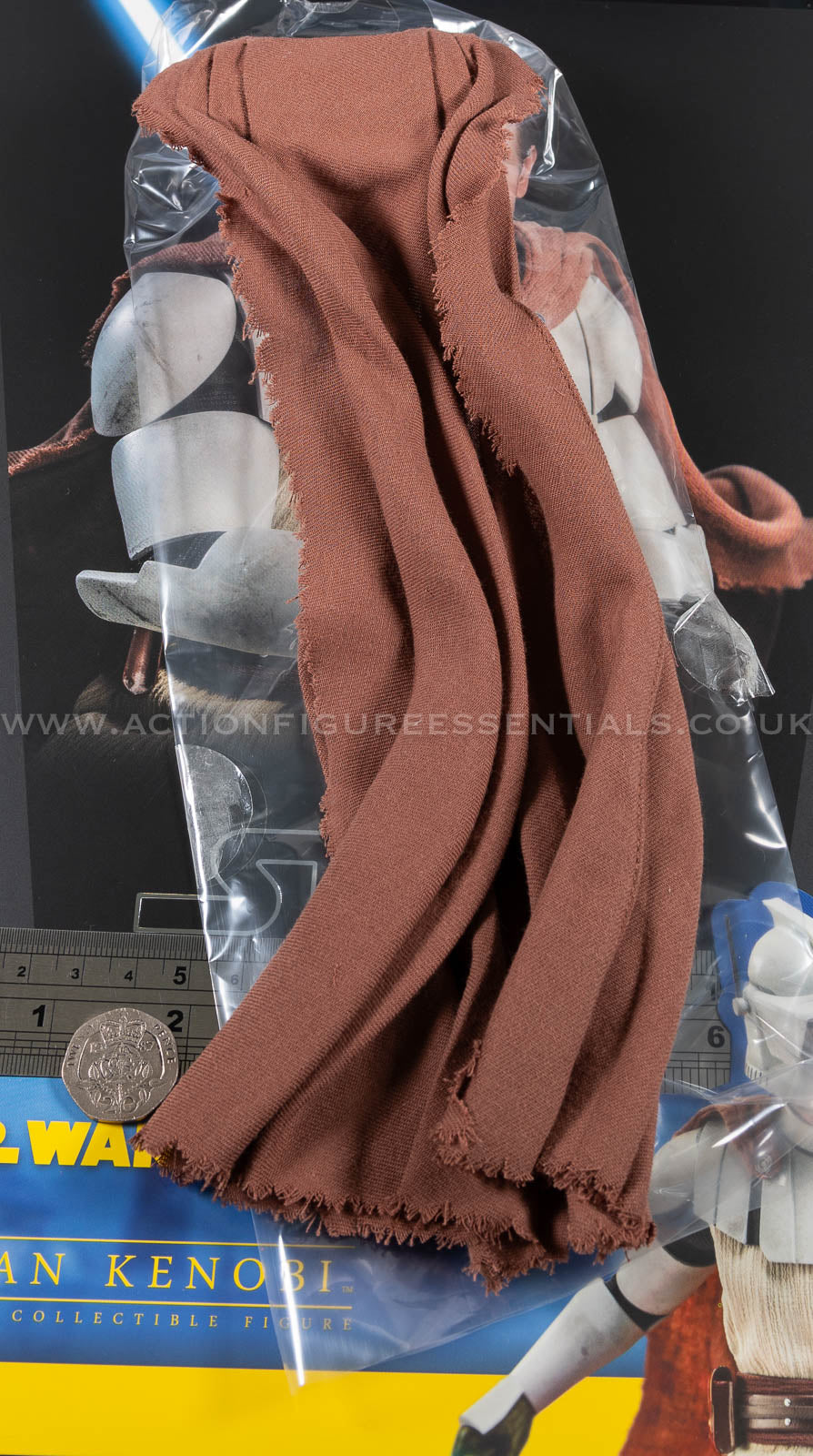 Star Wars Hot Toys Obi Wan Kenobi Cape Clone Wars TMS095 1/6 Part Clone Trooper