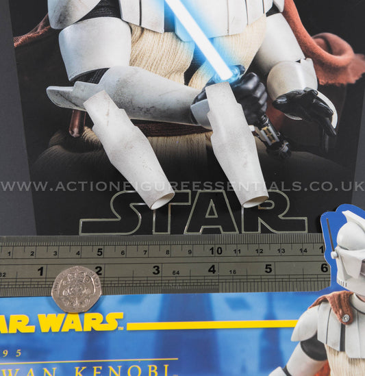 Star Wars Hot Toys Obi Wan Kenobi Gauntlets Clone Wars TMS095 1/6 Part Clone Trooper