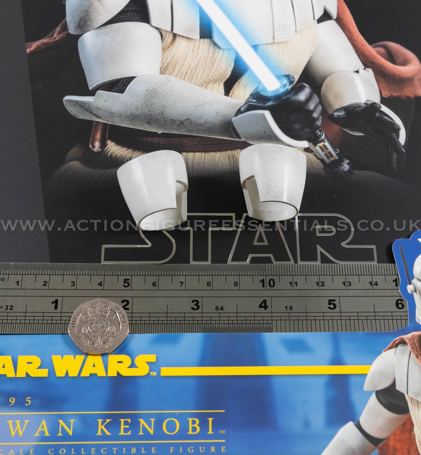 Star Wars Hot Toys Obi Wan Kenobi Bicep Armour Clone Wars TMS095 1/6 Part Clone Trooper