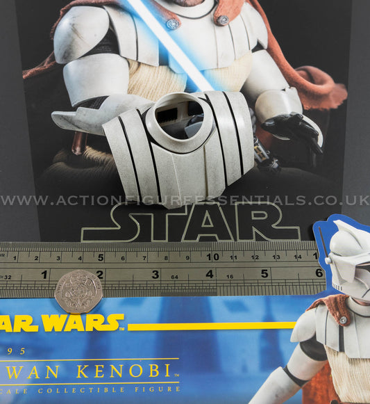 Star Wars Hot Toys Obi Wan Kenobi Shoulder Chest Armour Clone Wars TMS095 1/6 Part Clone Trooper