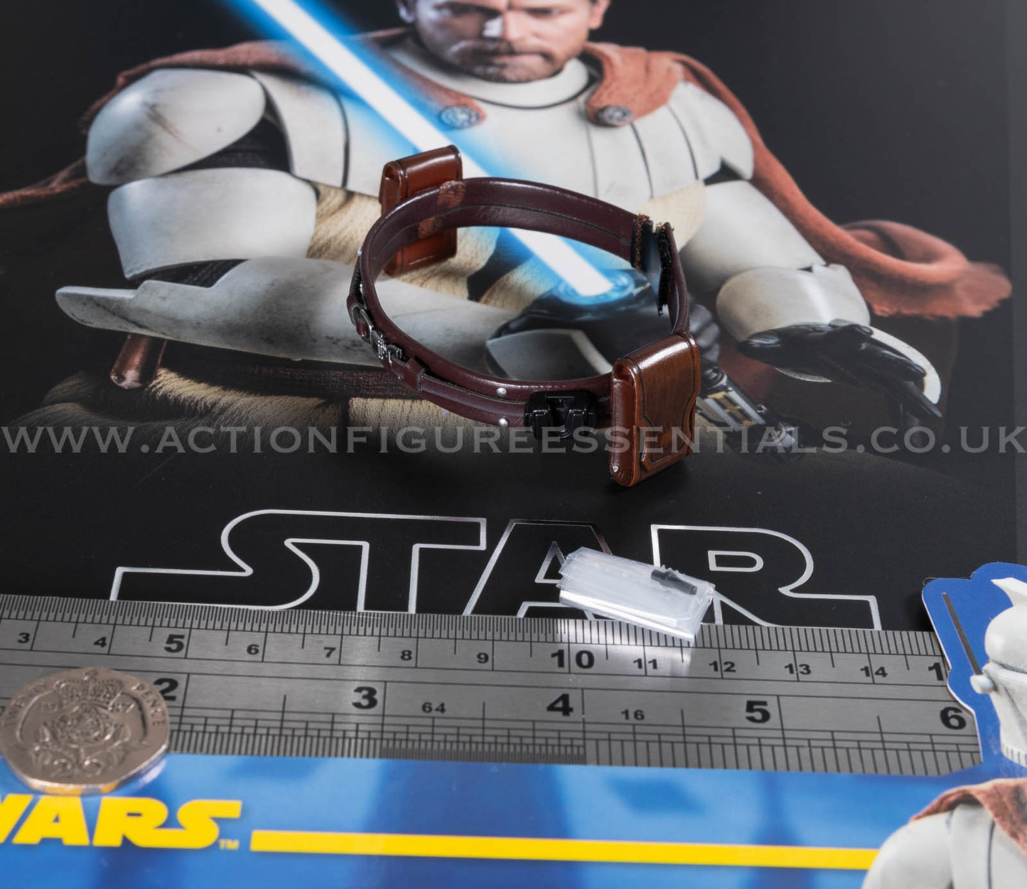 Star WarsHot Toys Obi Wan Kenobi Jedi Belt Clone Wars TMS095 1/6 Part Clone Trooper