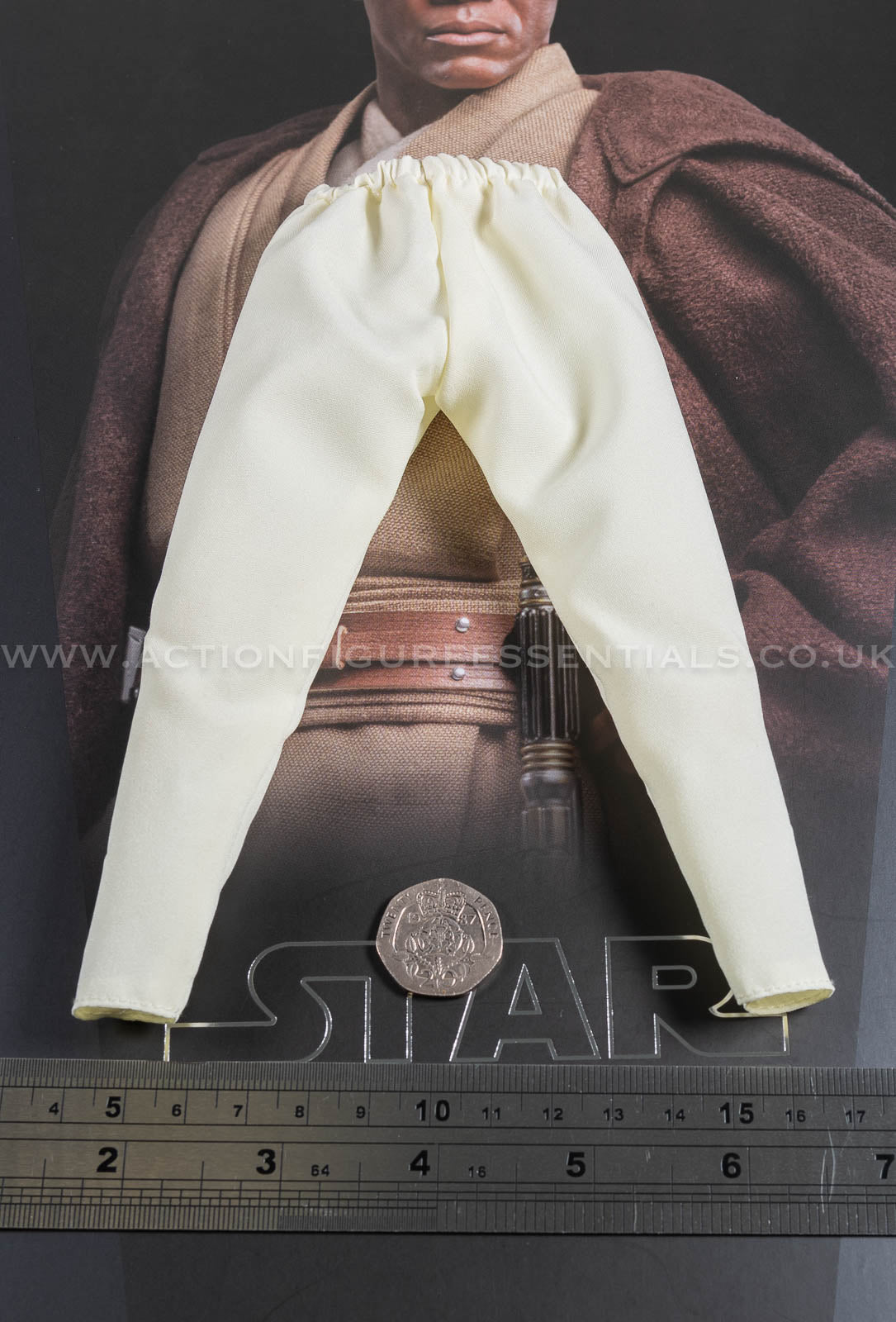 Hot Toys Mace Windu Jedi Pants/Trousers Clone Wars Star Wars MMS681 1/6 Part Jedi