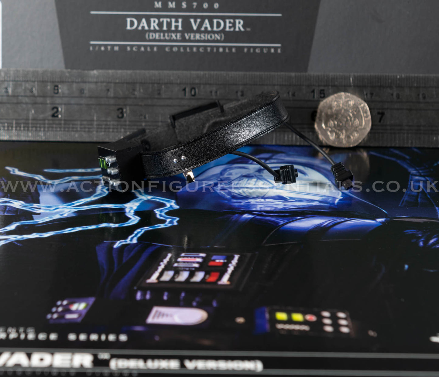 Hot Toys Star Wars Darth Vader Belt LED Function Boxes 1/6 Scale Parts MMS700 Return of The Jedi