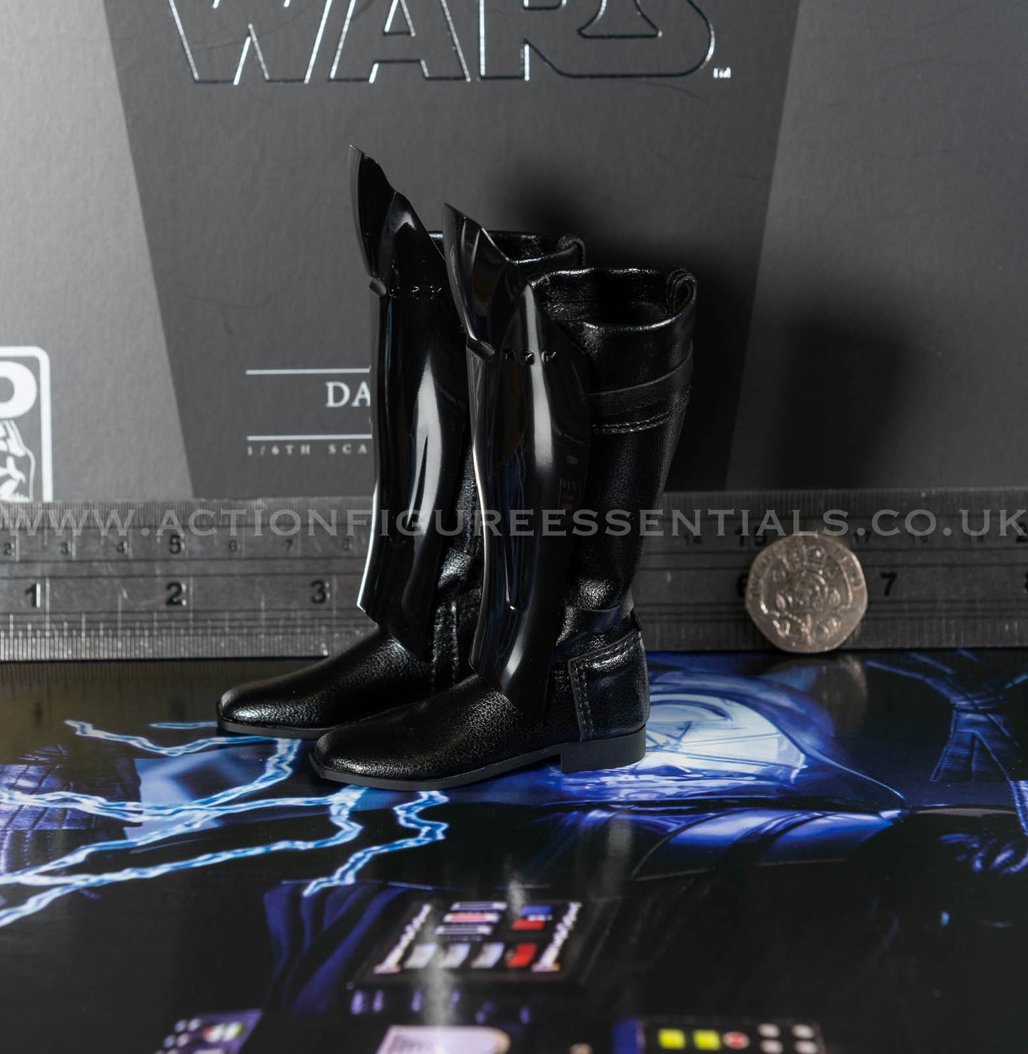 Hot Toys Star Wars Darth Vader Tall Boots 1/6 Scale Parts MMS700 Return of The Jedi