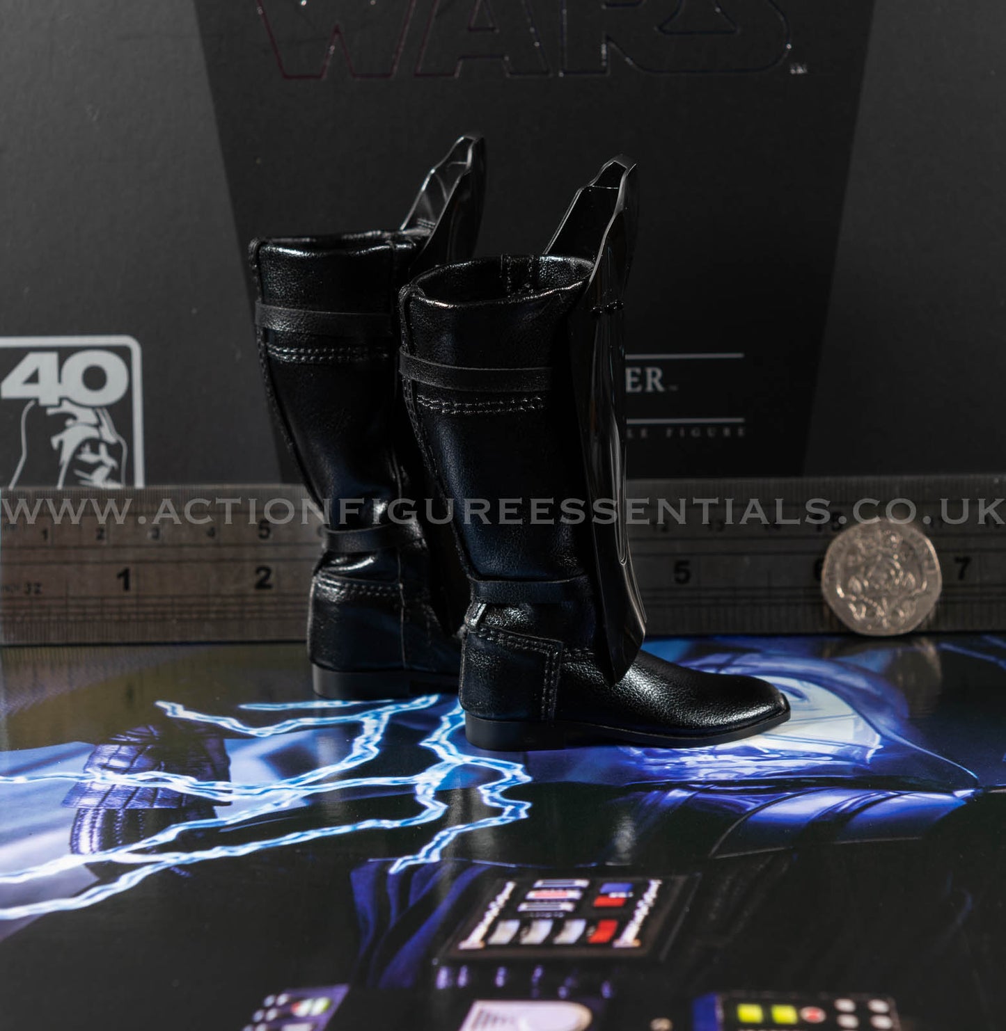 Hot Toys Star Wars Darth Vader Tall Boots 1/6 Scale Parts MMS700 Return of The Jedi