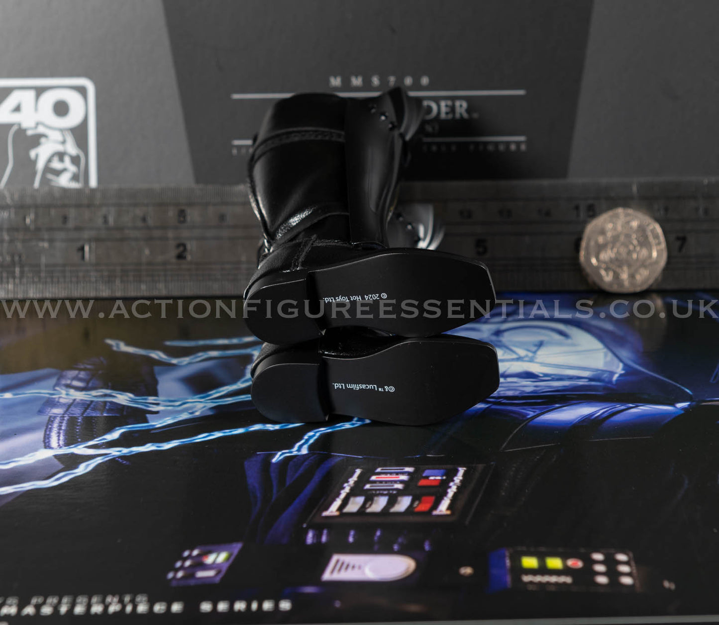 Hot Toys Star Wars Darth Vader Tall Boots 1/6 Scale Parts MMS700 Return of The Jedi