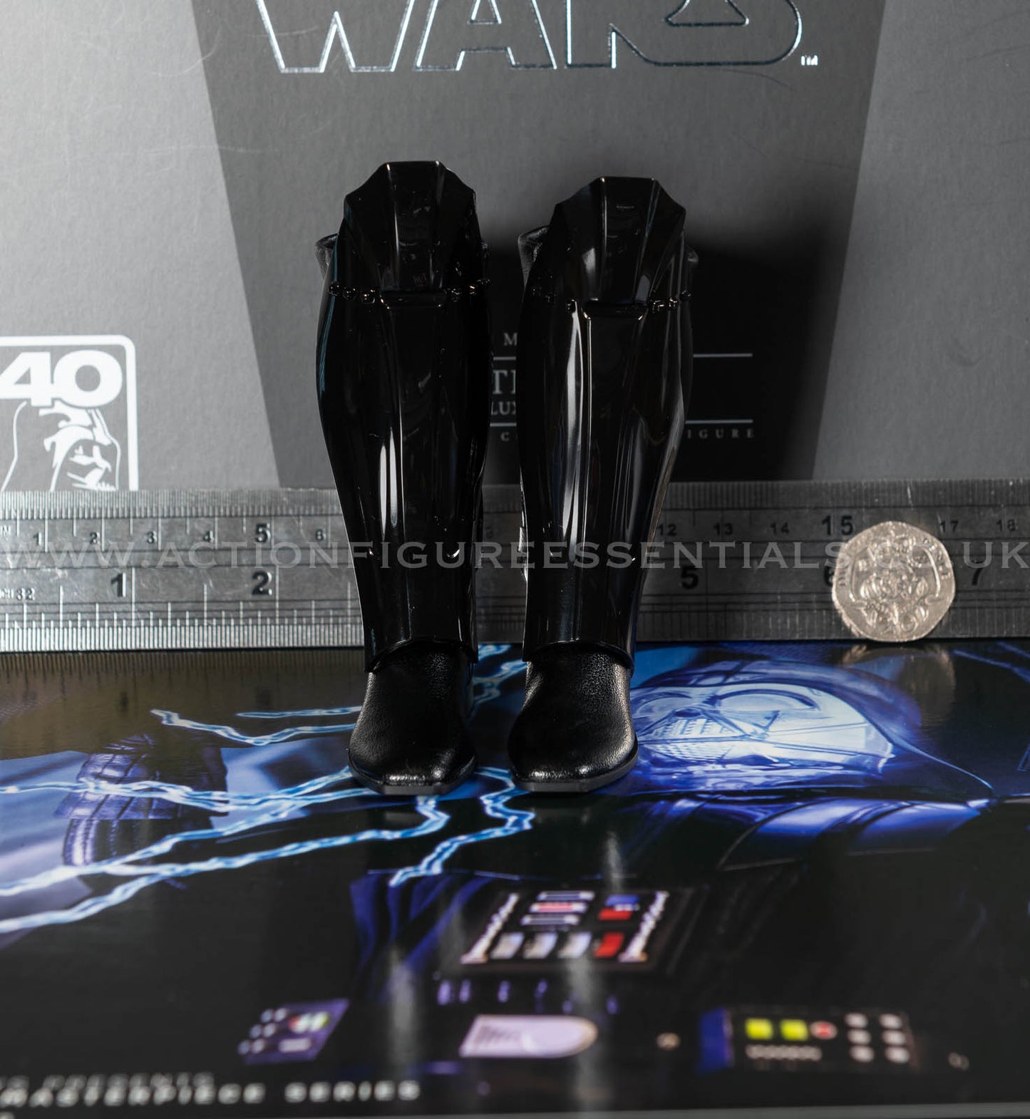 Hot Toys Star Wars Darth Vader Tall Boots 1/6 Scale Parts MMS700 Return of The Jedi