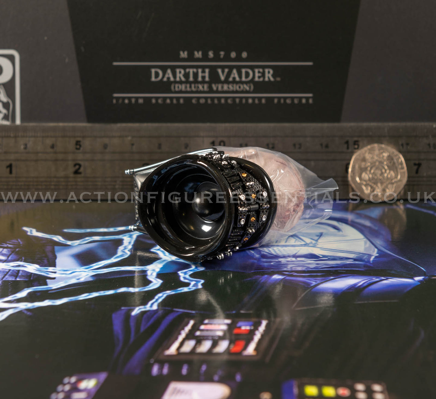 Hot Toys Star Wars Darth Vader Head Sculpt 1/6 Scale Parts MMS700 Return of The Jedi