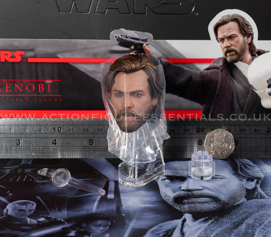 Hot Toys Star Wars Obi Wan Kenobi Head Sculpt (Ewan McGregor) - 1/6 Scale Parts DX26