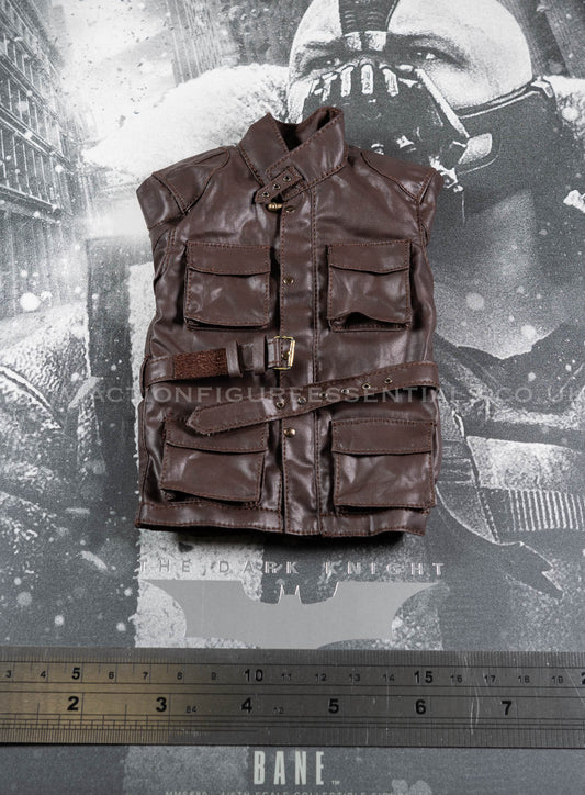 Hot Toys Bane Brown (Leather Style) Jacket MMS689 Batman The Dark Knight DC