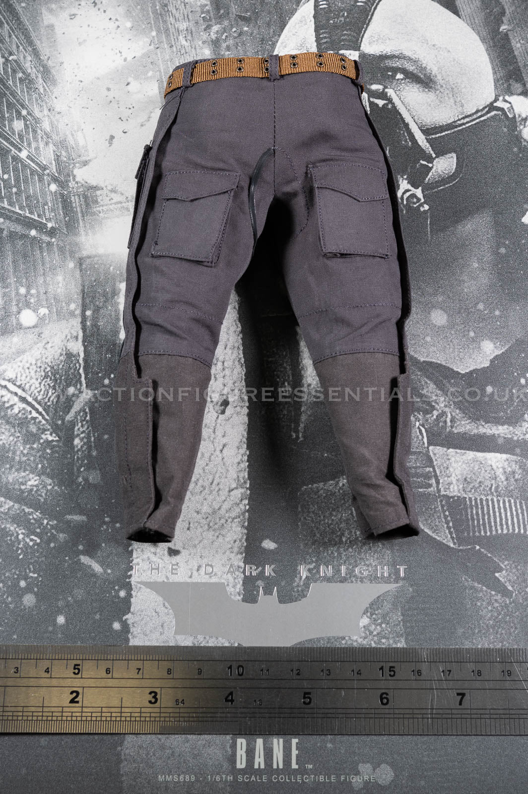Hot Toys Bane Combat Cargo Pants / Trousers Belt MMS689 Batman The Dark Knight DC