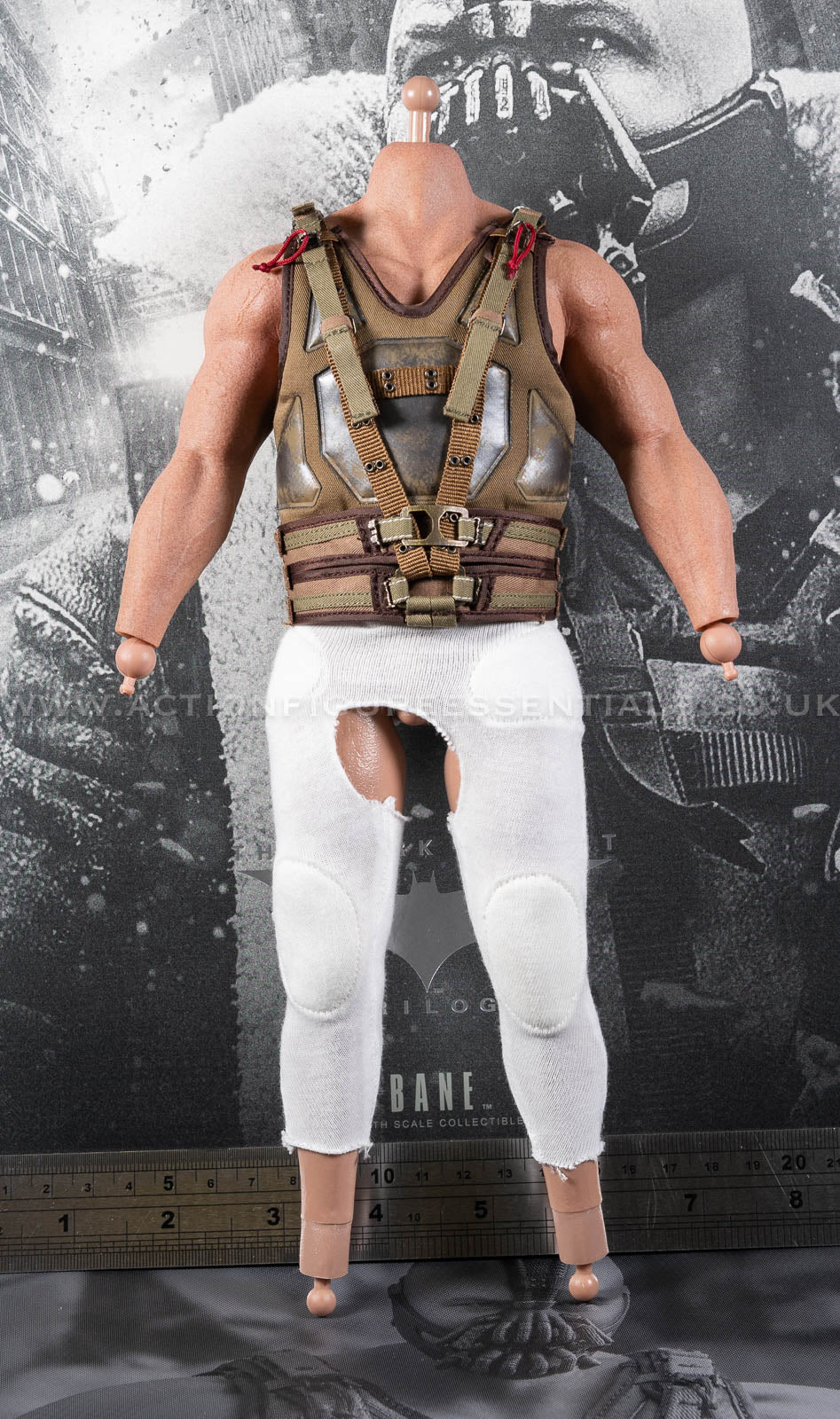 Hot Toys Bane Body & Combat Vest Set MMS689 Batman The Dark Knight DC